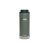 Термокружка Stanley Classic 0,47 л с кофе-прессом (10-01855-003), зелёная
